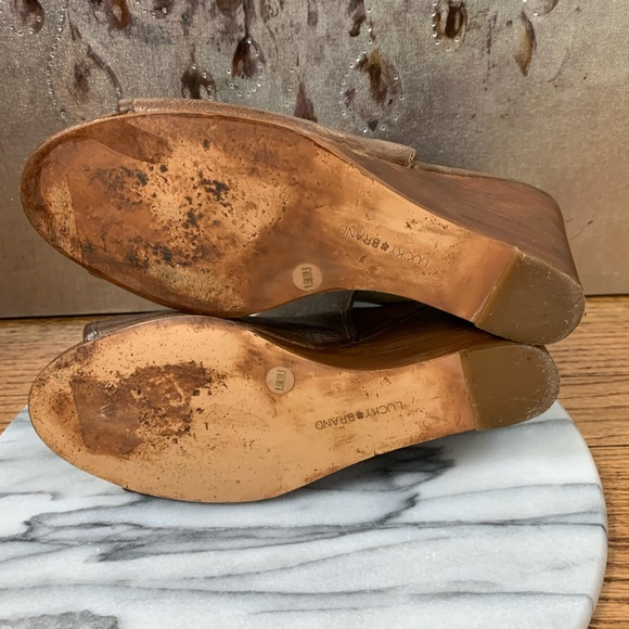 Lucky Brand | Open Toe Heels - Picture 11 of 11